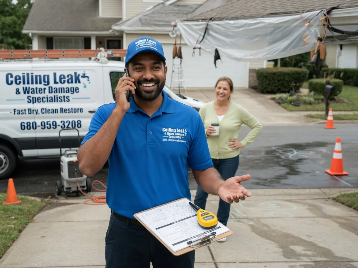 Ceiling Leak Cleanup Spottsville, KY FAQs